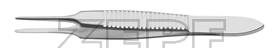 42-8002-07 42-8002-07  ~ GRAEFE Iris Pinzette gerieft 1,0 mm ~