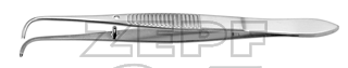 42-8203-10 42-8203-10  ~ GRAEFE Iris Pinzette 1 x 2 Z. ~