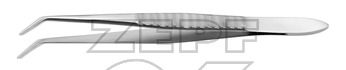 42-9011-10 42-9011-10  ~ NUGENT Augen Pinzette glatt 10 cm ~
