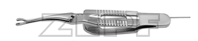 42-9601-07 42-9601-07  ~ BINKHORST Pinzette Linsenimplantation 7,5 cm mit Irrigator ~