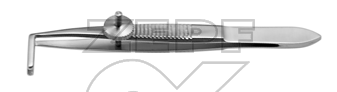 43-0093-09 43-0093-09  ~ BLASCOVICS Vorlagerungs Pinzette links 9 cm ~