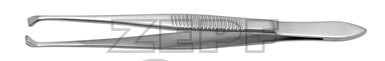 43-0500-11 43-0500-11  ~ GRAEFE Fixier Pinzette ohne Schloß 11 cm ~