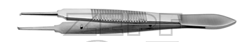 43-0608-09 43-0608-09  ~ CASTROVIEJO Fixier Pinz. 2x2Z. ~