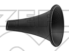 44-0206-00 44-0206-00  ~ SHEA Ohrtrichter Set zu 5 St. schwarz ~