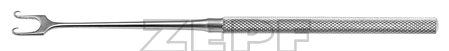46-5503-09 46-5503-09  ~ Mc INDOE Haut Häckchen 2 Z.  9 mm 15 cm ~