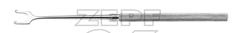 46-5503-10 46-5503-10  ~ Mc IDNOE Haut Häkchen  2 Z. 10 mm 15 cm ~