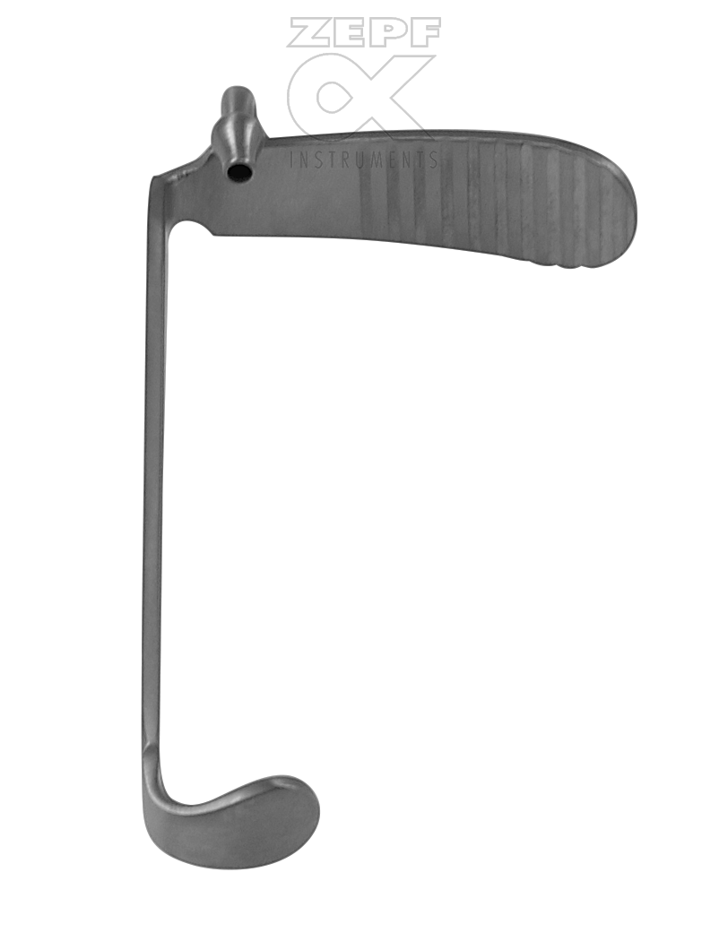48-3100-02 48-3100-02  ~ DAVIS BOYLE Spatel Fig. 2, 23 x  65 mm mit Rohr ~