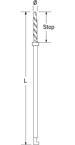 50-519-07-07 50-519-07-07  ~ VORBOHRER 1,9MM,STOP,7MM,105MM,JKUPPL ~