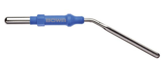 500-125 500-125  ~ Spatelelektrode, gewinkelt, Schaft 4 mm ~