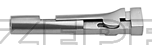 52-1702-02 52-1702-02  ~ CORDES Zangen Aufsatz Fig. 2 ~