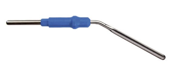 530-125 530-125  ~ Spatelelektrode, gewinkelt, Schaft 2,4 mm ~