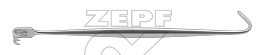 54-1302-15 54-1302-15  ~ HUPP Trachealhaken scharf 3 Z. ~
