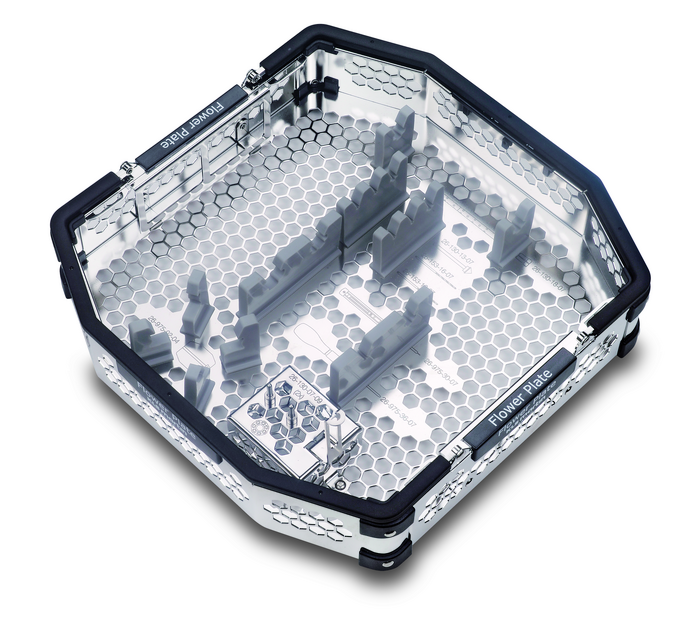 55-910-89-04 55-910-89-04  ~ Flower Plate Lagerungskorb f. Instr. ~