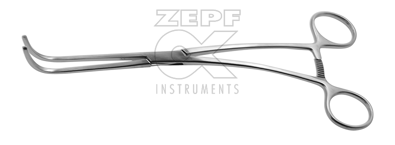 62-2201-21 62-2201-21  ~ LURZ Ureter Klemme gebog.21 cm ~