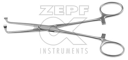 64-1201-15 64-1201-15  ~ ALLIS NIRO Darm Fass Zange 15cm 4x5Z ~
