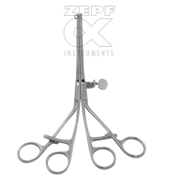 64-2901-30 64-2901-30  ~ LANE Magen Klemme gebogen 30cm ~