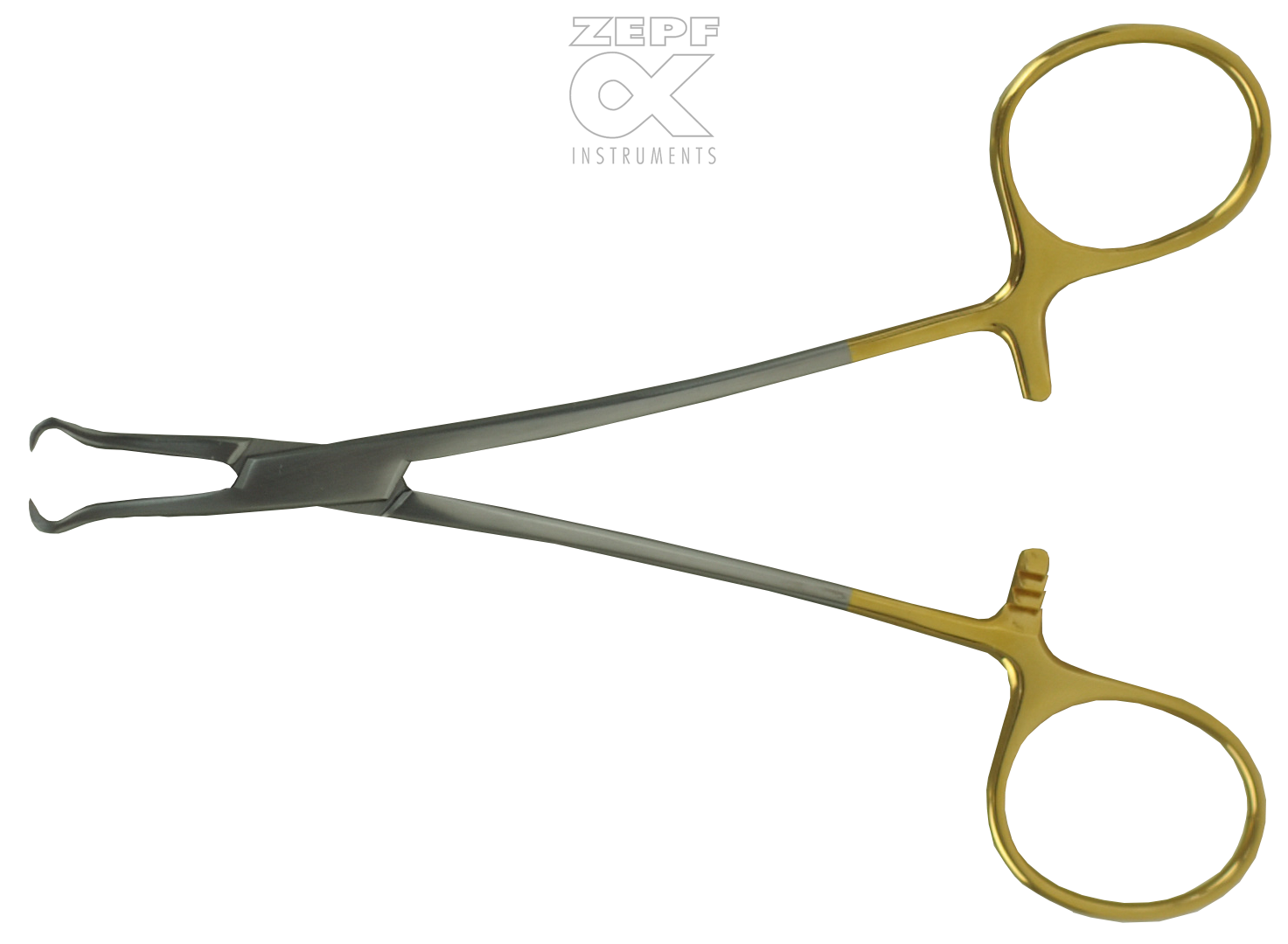 66-1710-12 66-1710-12  ~ Fass Zange für Glans und Vorhaut scharf   4,8 mm 12,5 cm Ringe vergoldet ~