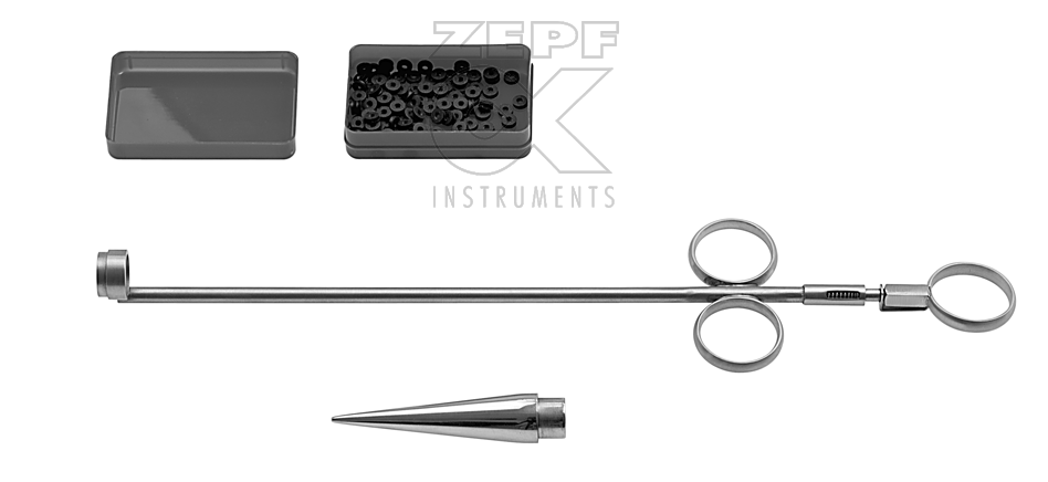 68-4302-00 68-4302-00  ~ RUDD Haemorrhoidal Ligator komplett mit 100 Ringen ~