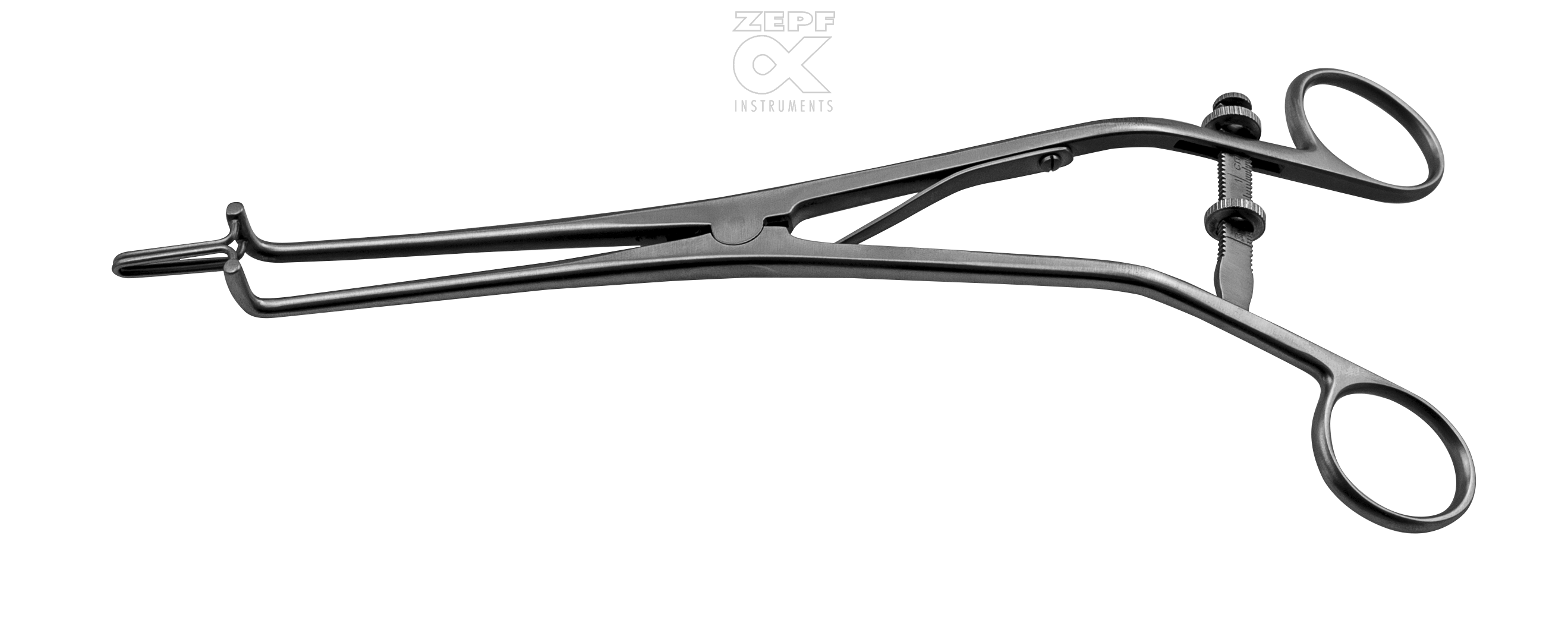 70-3602-24 70-3602-24  ~ KOGAN Endo Spekulum 5 mm breit 24 cm lang grad.Skala + Fixierschraube ~
