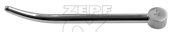 70-4280-12 70-4280-12  ~ HAWKIN AMBLER Uterus Dilatator 12 15 mm 17,5 cm lang ~