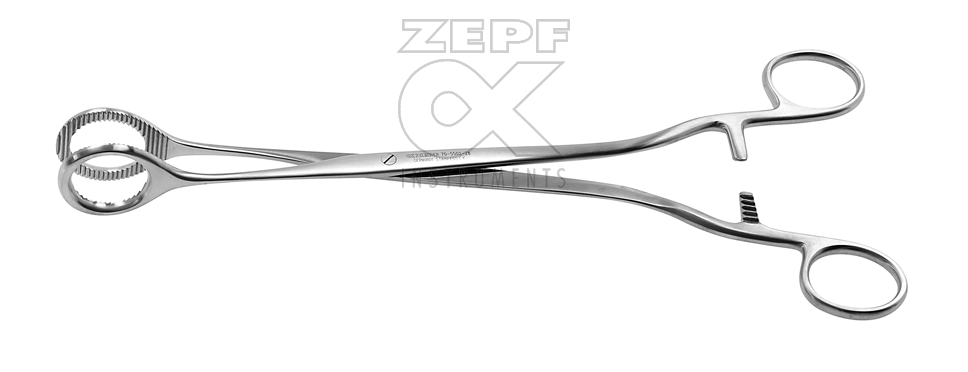 70-5502-28 70-5502-28  ~ BUMM Uterus Fass Zange 28,5 cm ~