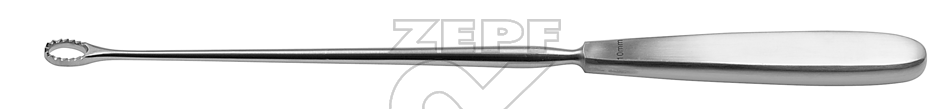 70-7410-08 70-7410-08  ~ COLLIN Ut.Kürette gezahnt  8mm 28 cm ~