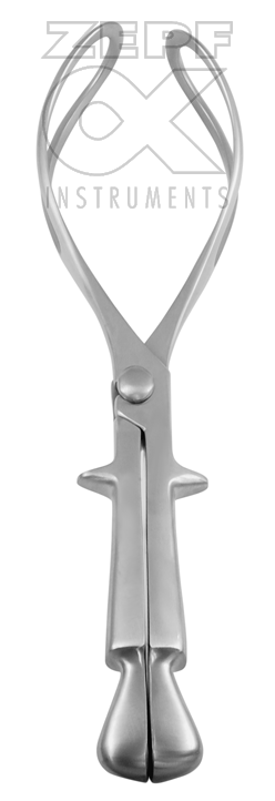 72-1109-40 72-1109-40  ~ NÄGELE Geburts Zange 40 cm (PAGEOT) ~
