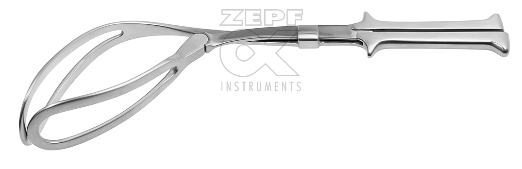 72-1407-36 72-1407-36  ~ BARTON Geburts Zange 36 cm ~
