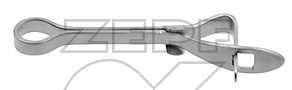 72-1807-09 72-1807-09  ~ COLLIN Nabelschnur Klemme 9 cm ~