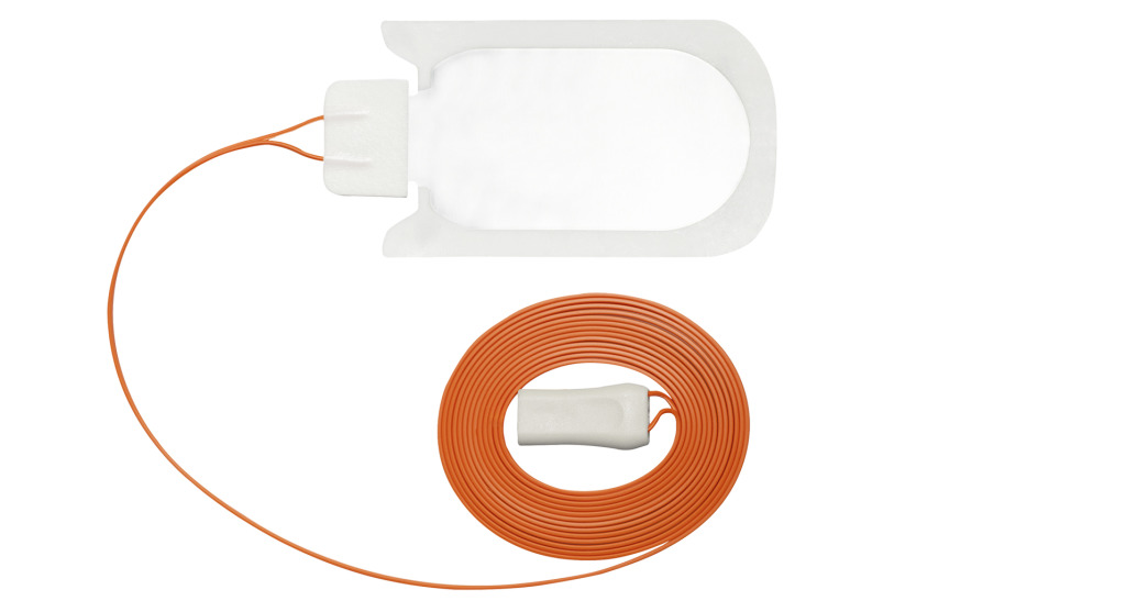 817-040 817-040  ~ Neutralelektrode, 40 cm², ungeteilt, mit Kabel 3 m ~
