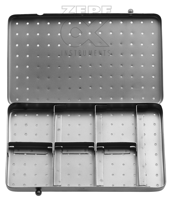 88-1104-00 88-1104-00  ~ Nadel Kassette m.Teilung gelocht 150 x 95 x 13 mm ~