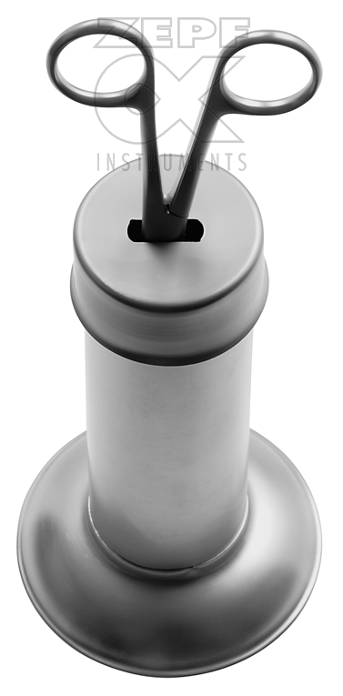 88-1403-25 88-1403-25  ~ Standgefäß m. Kornzange 25 cm ~