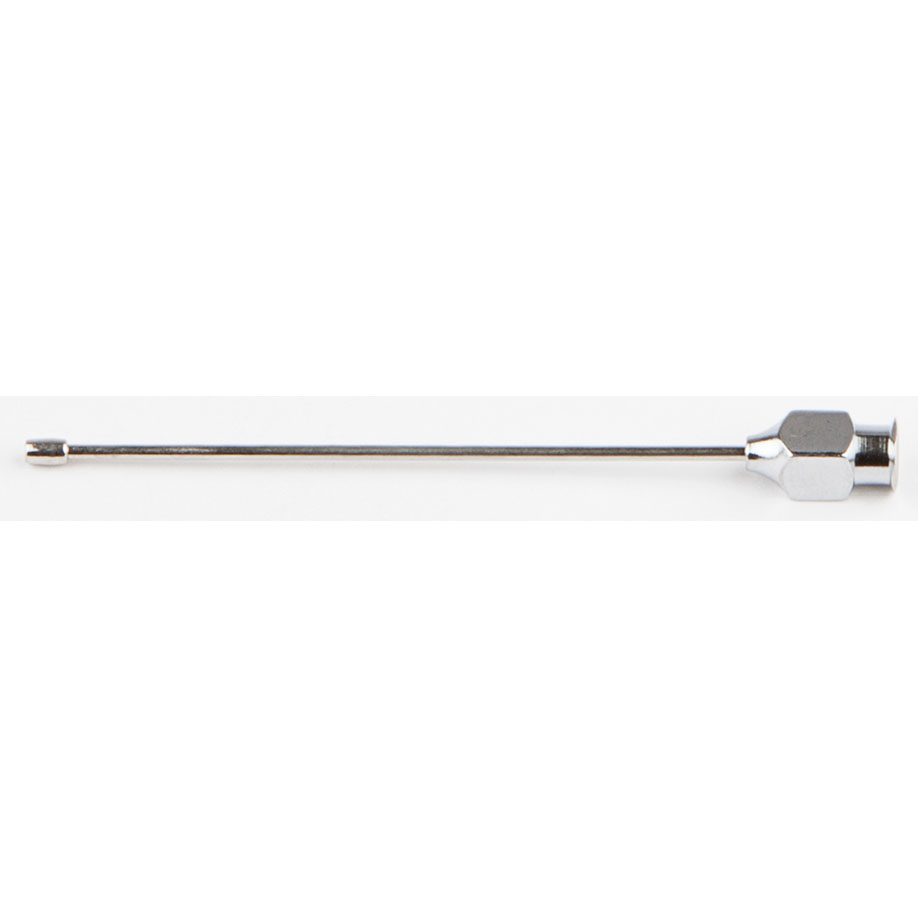 CSIA1015 CSIA1015  ~ Knopfkanüle 8 cm gerade 1,2 mm Durchmesser, ohne Ring   Mindestabnahmemenge  80Stück ~