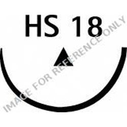 G0762563 G0762563  ~ Silkam schwarz, USP 4 0 metric 1,5, Nadel HS18, Lä ~