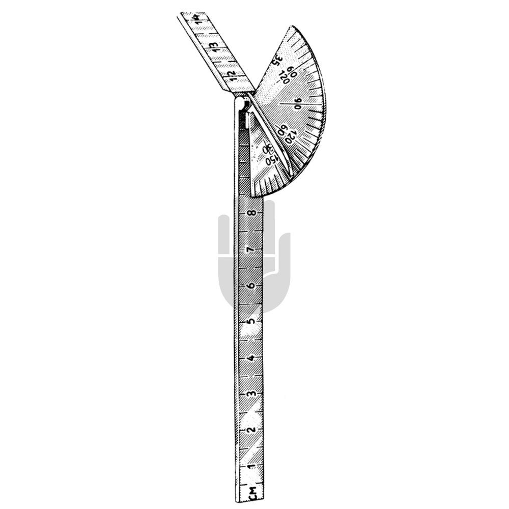 HB0056 HB0056  ~ Caroll Finger-Goniometer, 14cm nur zu Vergleichsmessungen ~