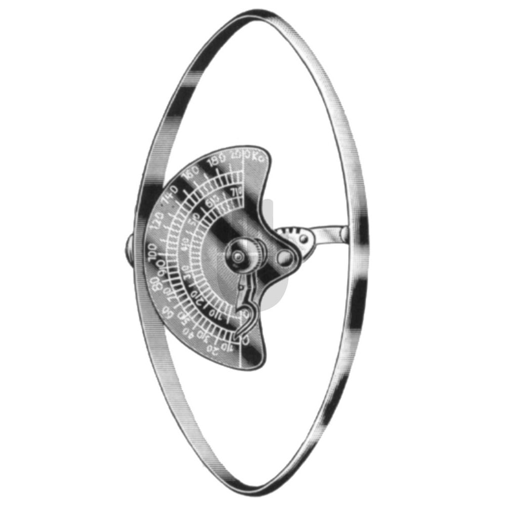 HB0057 HB0057  ~ Collin Dynamometer für Kinder, 12,5cm nur zu Vergleichsmessungen ~