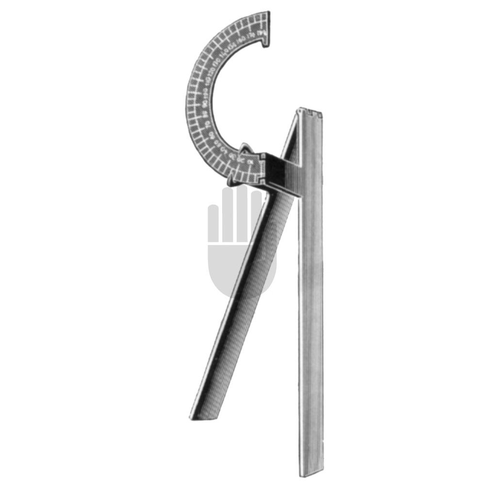 HB0059 HB0059  ~ Möltgen Winkelmesser, 24cm nur zu Vergleichsmessungen ~