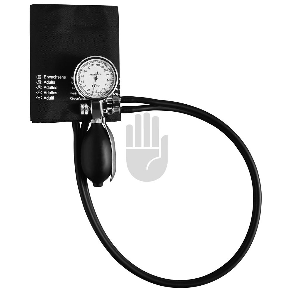 HB0085 HB0085  ~ MINIMUS III Blutdruckmessgerät Einhandmodell, mit Hakenmanschette ~