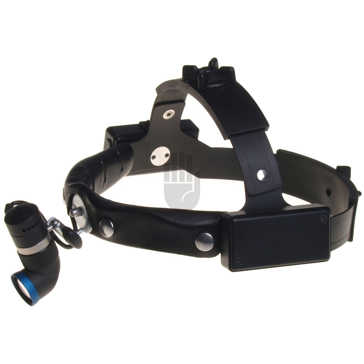 HB0118 HB0118  ~ LED Stirnlampe, stufenlos einstellbarer Stirnreif schwarz, Li-Ion Akku, 700mA, Gesamtgewicht  350g (mit Akku) ~