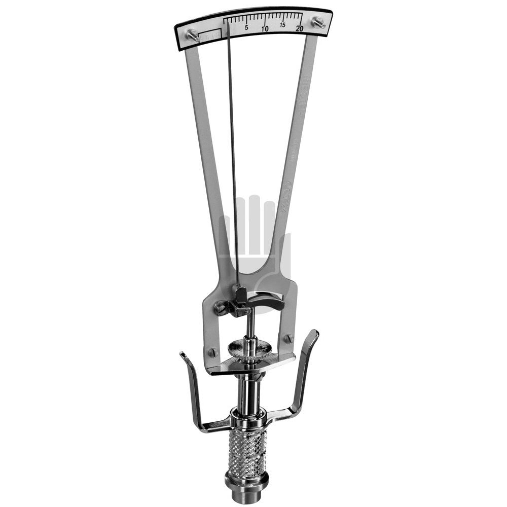 HB0131 HB0131  ~ Schioetz Tonometer, Spez.5, schräge Skala ~