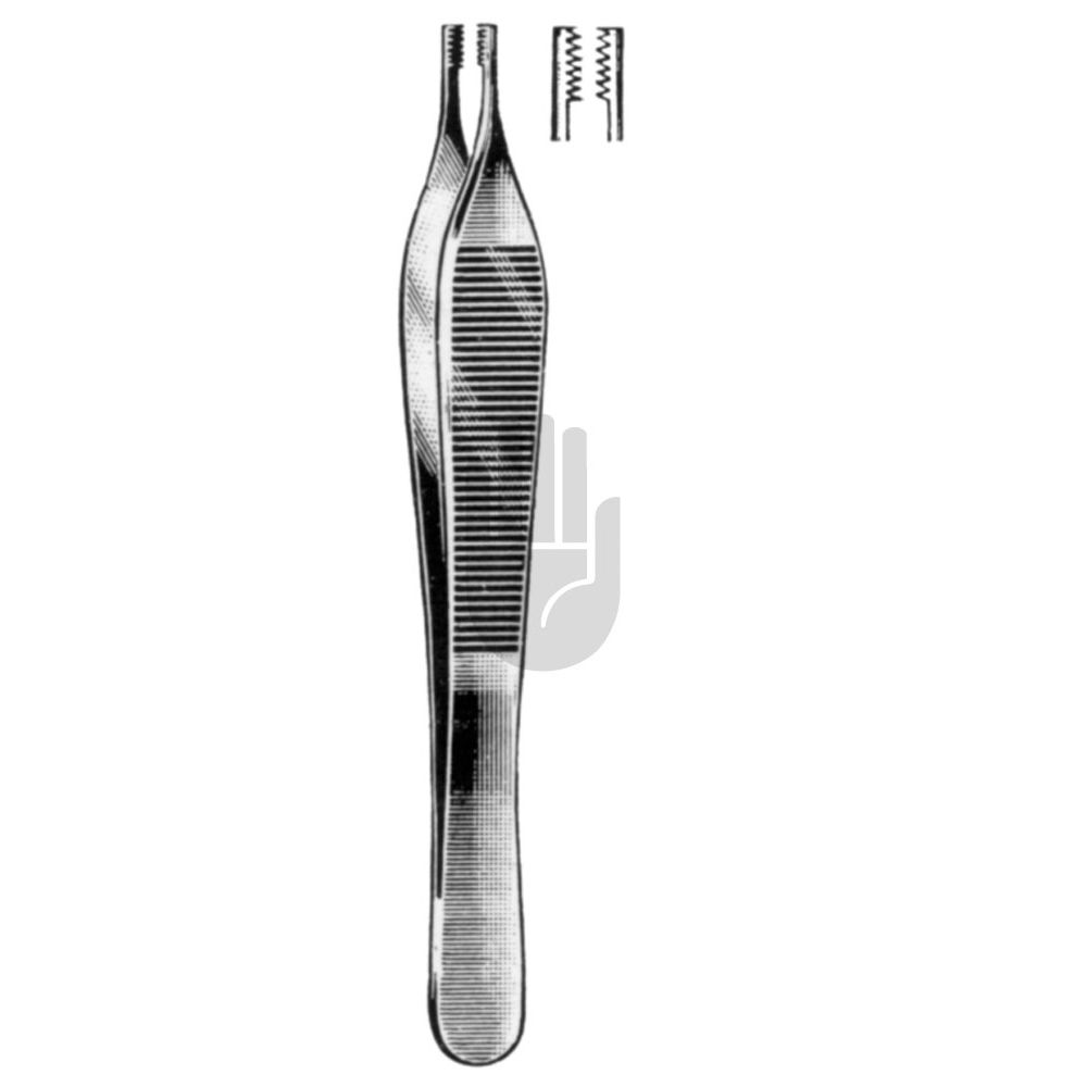 HB0386-01 HB0386-01  ~ Chir. Pinzette, Adson-Brown, 7x7 Zähne, 12cm ~