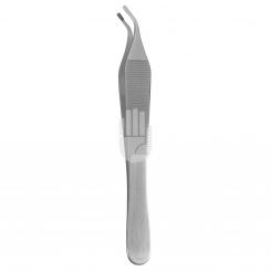 HB0386G HB0386G  ~ Adson-Brown chirurg. Pinzette, gebogen, 10x8 Zähne, 12cm ~