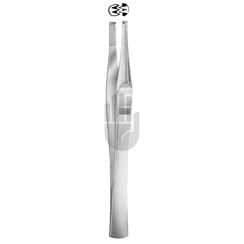 HB0410 HB0410  ~ Chir. Pinzette, Lane, 2x3 Zähne, 18cm ~