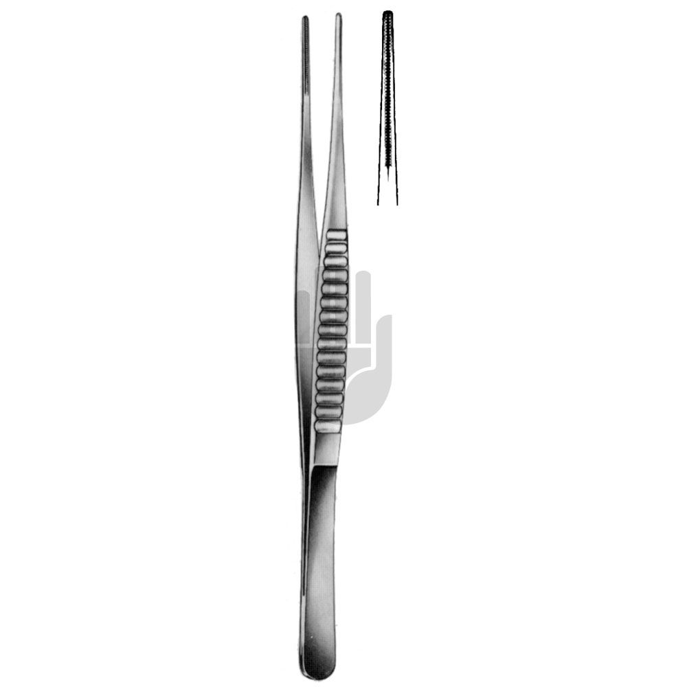 HB0421-24 HB0421-24  ~ Atrauma-Pinzette, De Bakey, gerade, 2mm, 24cm ~