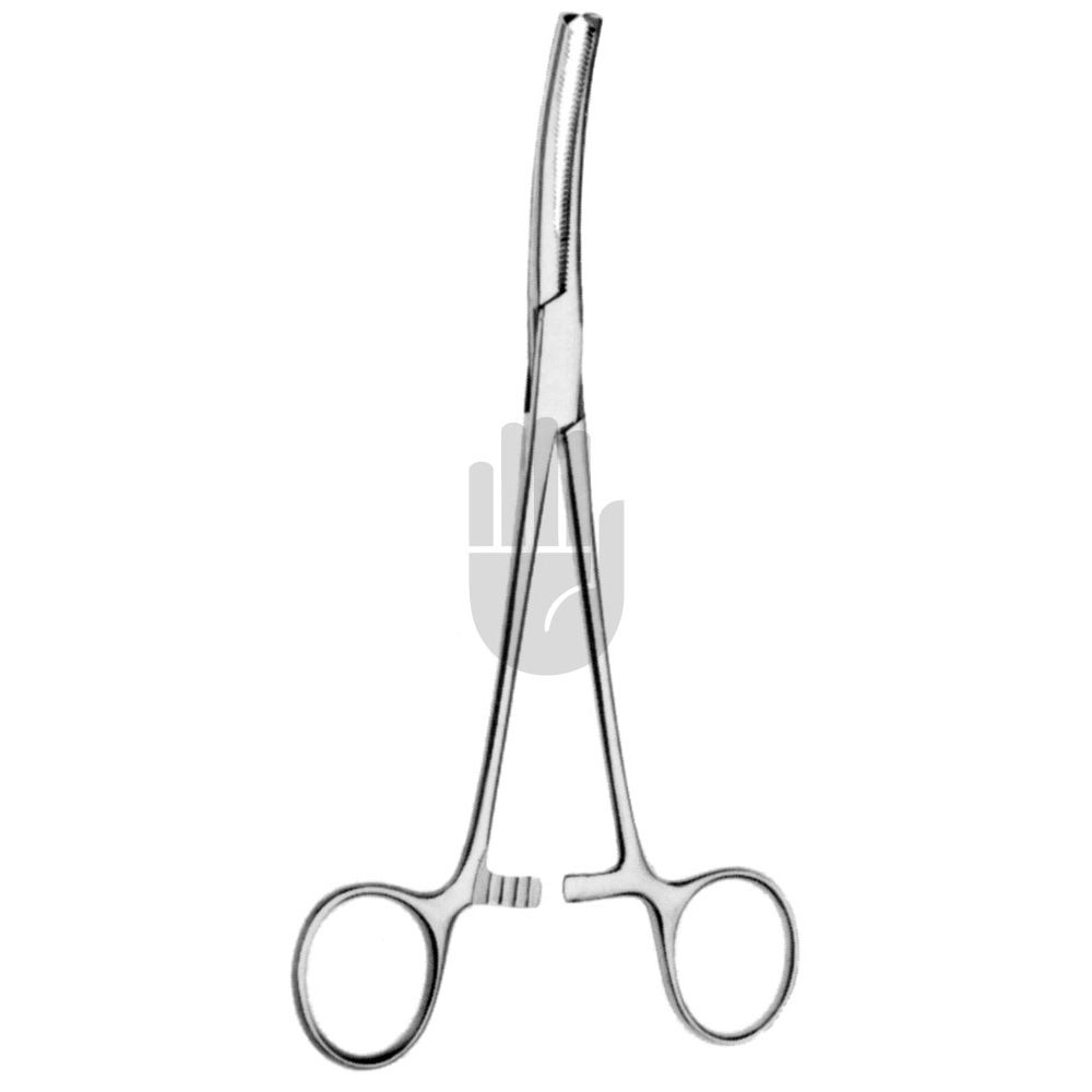 HB0563 HB0563  ~ Ochsner-Kocher Arterienklemme, gebogen, 13cm ~