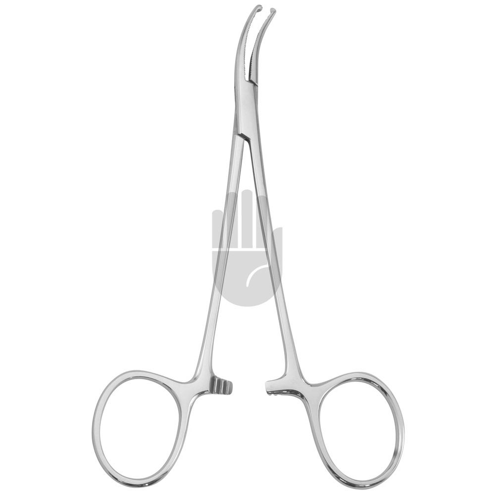 HB0616-12 HB0616-12  ~ Raimondi Arterienklemme seitwärts gebogen, 12cm ~