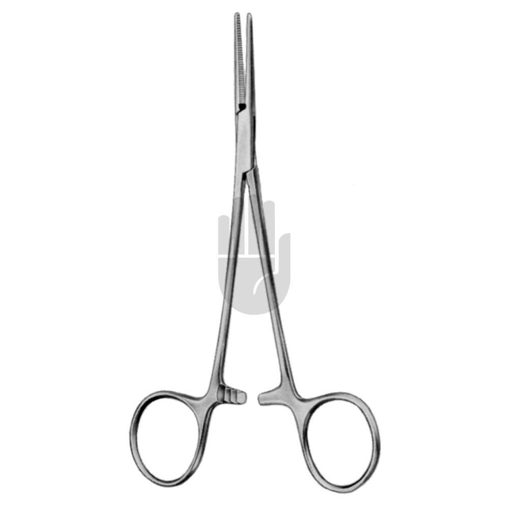 HB0635 HB0635  ~ Leriche Arterienklemme, gebogen, 15cm ~