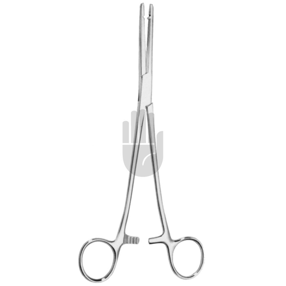 HB0712 HB0712  ~ Heaney-Ballentine Hysterektomieklemme, gebogen, 21cm ~