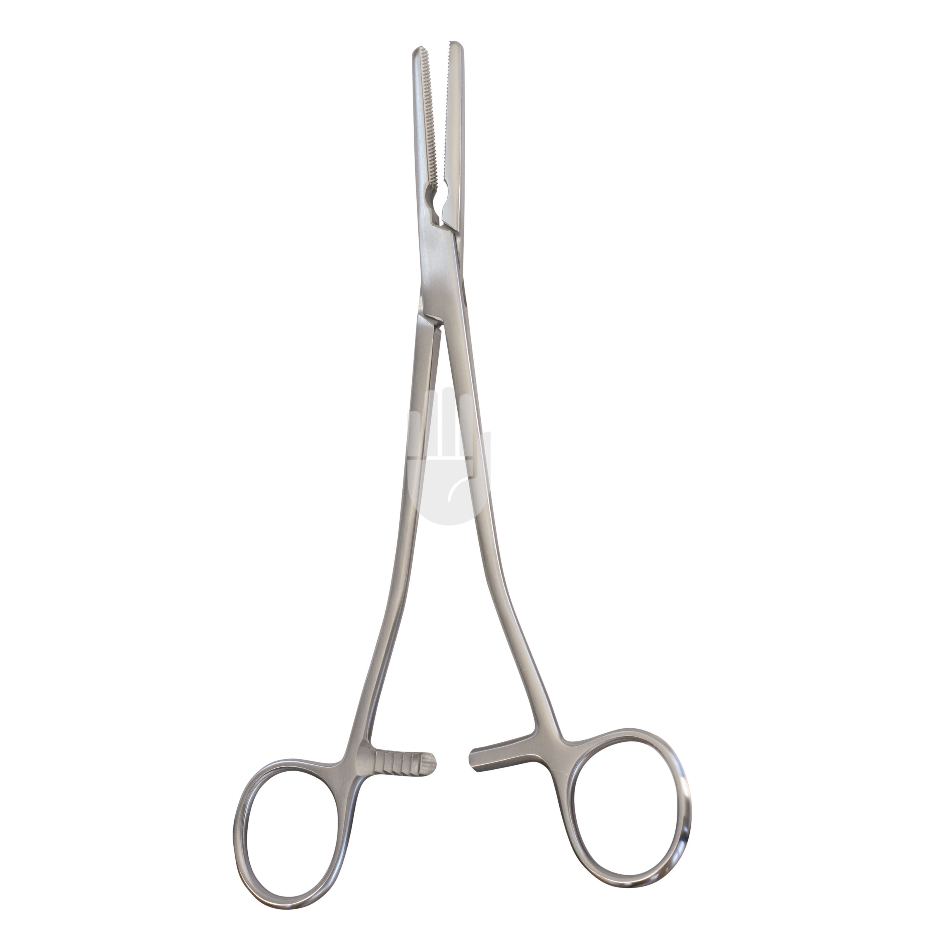 HB0725-02 HB0725-02  ~ Rogers (Heaney) Parametriumklemme, leicht gebogen, 25,0cm ~