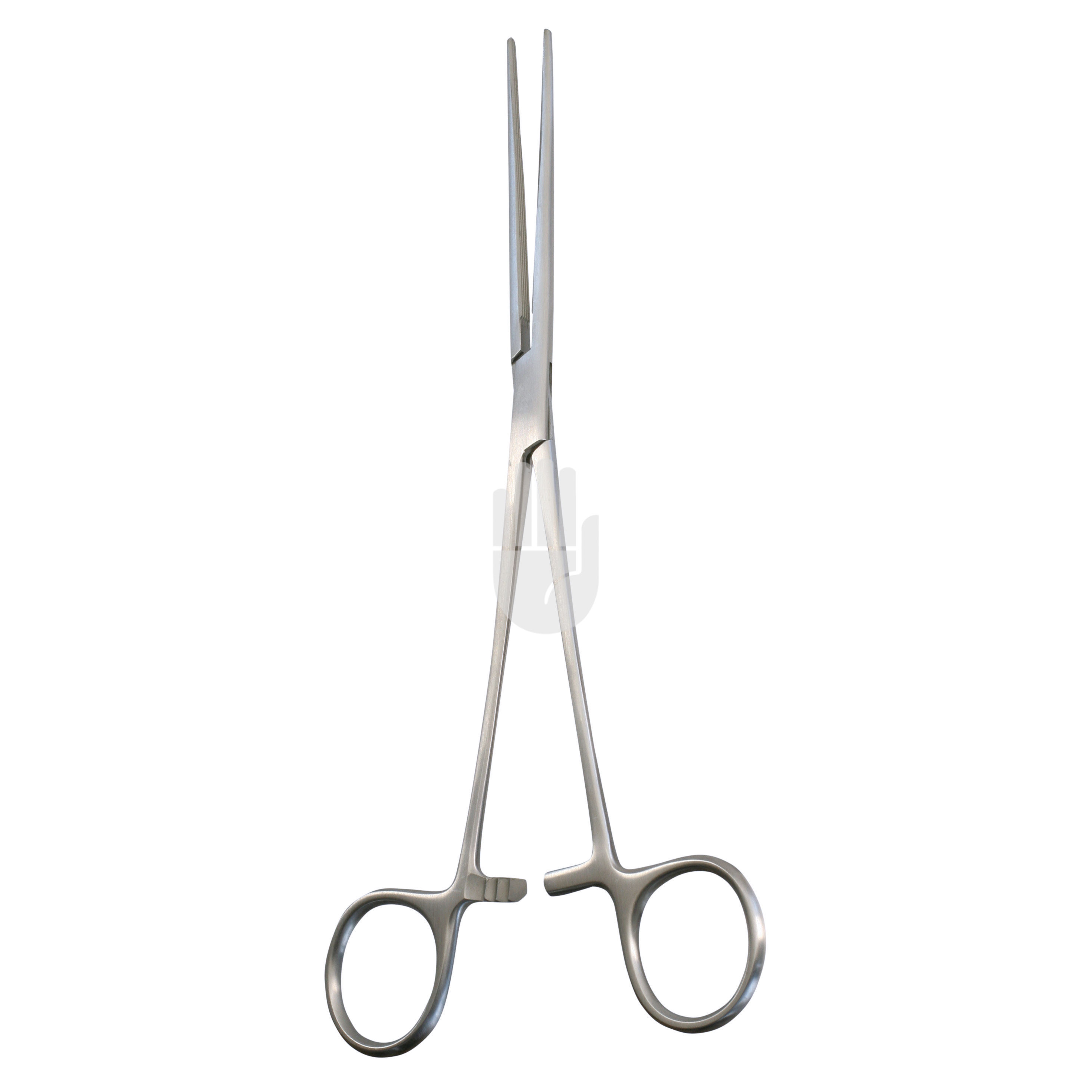 HB0750-10 HB0750-10  ~ Hausmann Arterienklemme, gerade, leicht gebogenes Maul, 65mm, 21,5cm ~